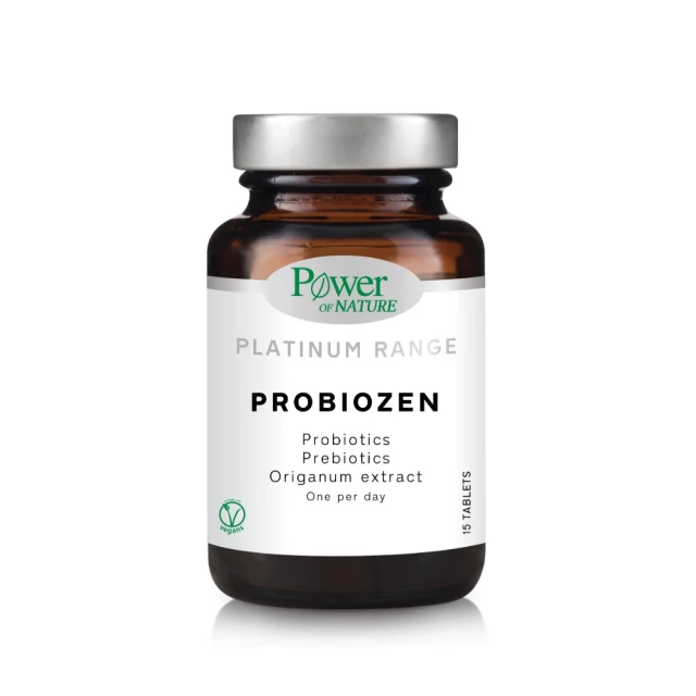 Power Health Platinum Probiozen 15tabs (Συμπλήρωμα Διατροφής με Προβιοτικά & Πρεβιοτικά για την Ισορροπία της Εντερικής Χλωρίδας)