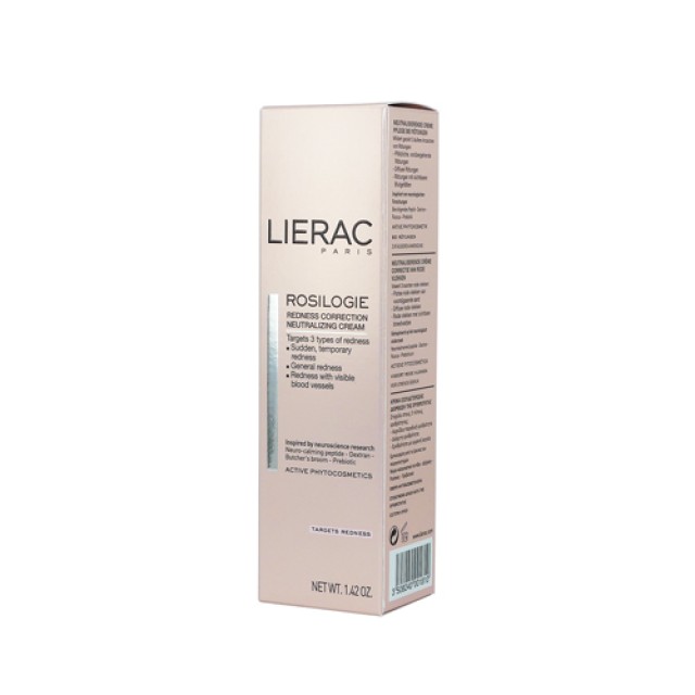 Lierac Rosilogie Redness Correction Neutralizing Cream 40ml (Κρέμα Εξουδετέρωσης για Διόρθωση της Ερυθρότητας) 
