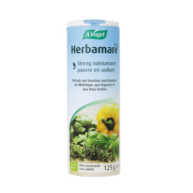 A.Vogel Herbamare Diet 125gr (Υποκατάστατο Αλατιού με Πολύ Χαμηλή Περιεκτικότητα σε Νάτριο)