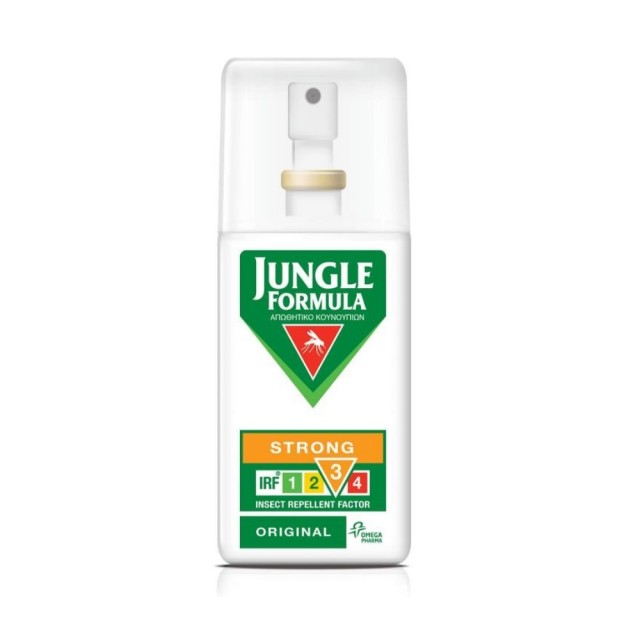 Jungle Formula Strong Original Spray 75ml (Εντομοαπωθητικό Spray για Ενήλικες & Παιδιά άνω των 13 Ετών)