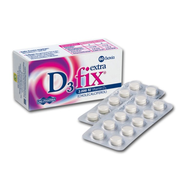 Unipharma D3 Fix Extra 2000iu 60tabs