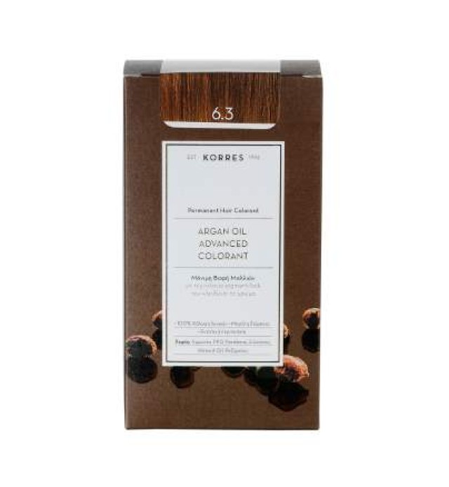 Korres Argan Color Golden / Honey Dark Blonde 6.3 (Ξανθό Σκούρο Χρυσό / Μελί)