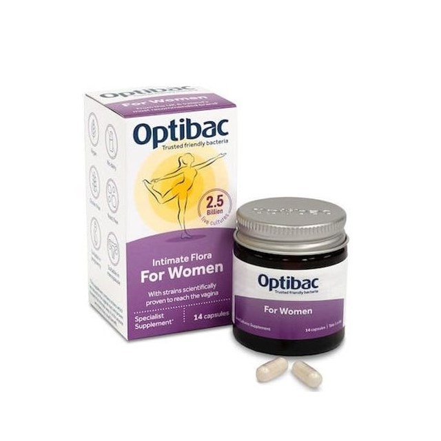 Optibac Probiotics For Women 14caps (Προβιοτικά για τη Γυναίκα)