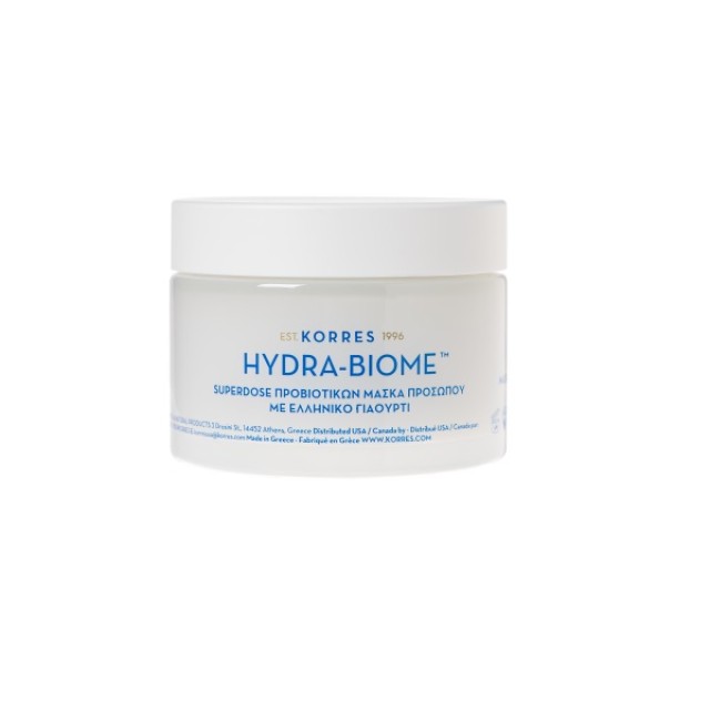 Korres Greek Yoghurt Hydra Biome Superdose Face Mask 100ml (Μάσκα Προσώπου με Προβιοτικά & Ελληνικό Γιαούρτι)