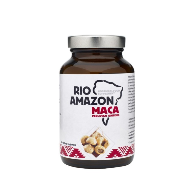 Rio Trading Maca 500mg 60caps (Συμπλήρωμα Διατροφής με Ρίζα Maca για Τόνωση του Οργανισμού)