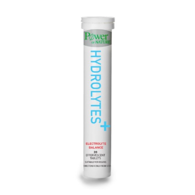 Power Health Hydrolytes Stevia 20tabs (Συμπλήρωμα Διατροφής με Ηλεκτρολύτες)
