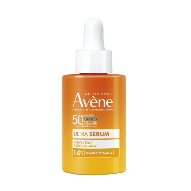 Avene Ultra Serum Glow SPF50+ 30ml (Αντηλιακός Ορός Προσώπου για Λάμψη)