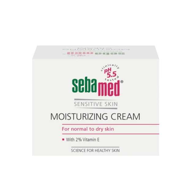 Sebamed Moisturizing Cream 75ml (Ενυδατική Κρέμα Προσώπου για 24ωρη Χρήση)