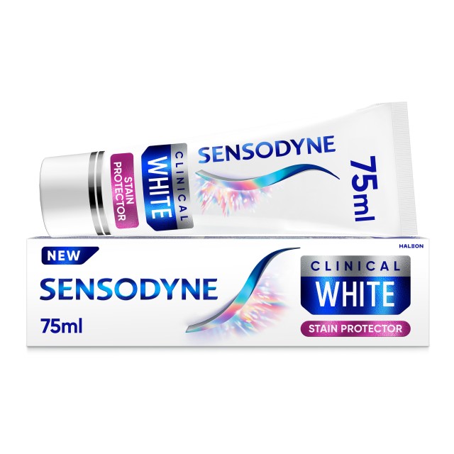 Sensodyne Clinical White Toothpaste 75ml (Οδοντόκρεμα για 2 Τόνους Λευκότερα Δόντια & 24ωρη Προστασία από την Ευαισθησία)