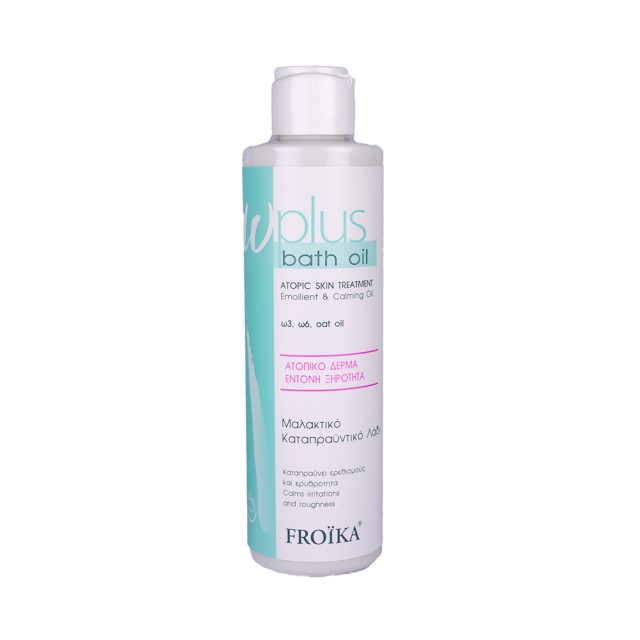 Froika Ω-Plus Bath Oil 200ml (Μαλακτικό και Καταπραϋντικό Λάδι για το Ατοπικό & Ξηρό Δέρμα)