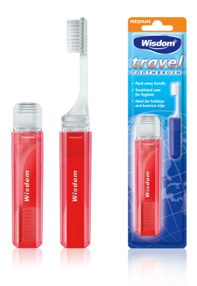 Wisdom Travel Toothbrush (Οδοντόβουρτσα Ταξιδίου)