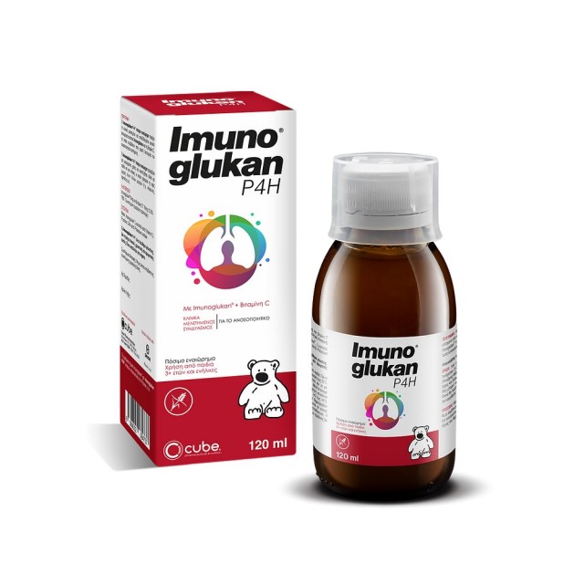 Imunoglukan P4Η Sirop 120ml