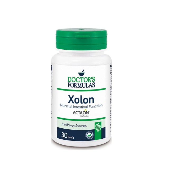 Doctors Formula Xolon 30tabs (Συμπλήρωμα Διατροφής για τη Φυσιολογική Λειτουργία του Εντέρου)