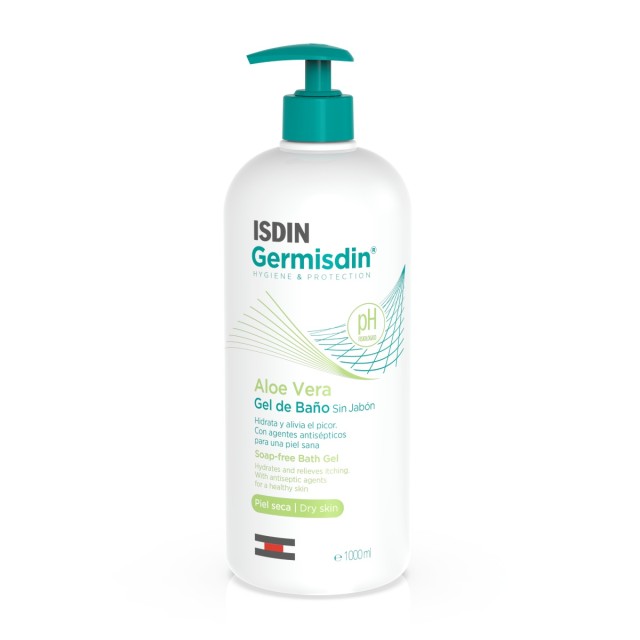 Isdin Germisdin Aloe Vera Bath Gel Dry Skin 500ml