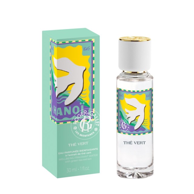Roger & Gallet Thé Vert Eau Parfumée Bienfaisante Limited Edition 30ml (Άρωμα με Λεμόνι Καλαβρίας – Πράσινο τσάι – Ξύλο Guaiac)