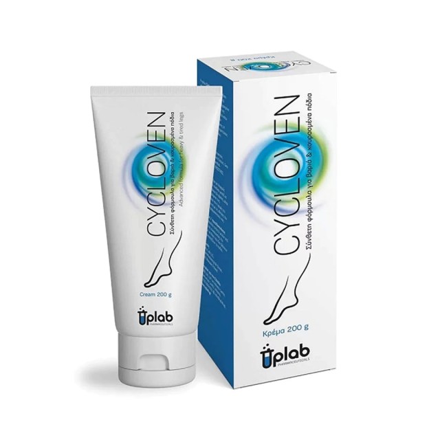 Uplab Cycloven Cream 200gr (Κρέμα για Κουρασμένα Άκρα, Κιρσούς & Ευρυαγγείες)