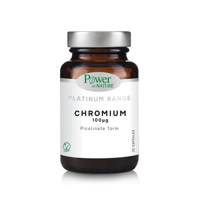 Power Health Platinum Chromium 100μg 30caps (Συμπλήρωμα Διατροφής με Χρώμιο)