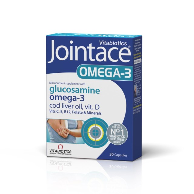 Vitabiotics Jointace Omega 3 30caps (Συμπλήρωμα Διατροφής για την Υποστήριξη των Αρθρώσεων)