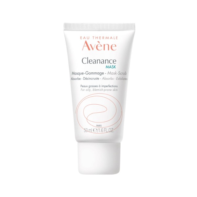 Avene Cleanance Mask 50ml (2σε1 Mάσκα & Peeling Προσώπου)