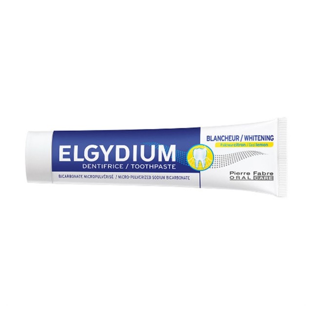 Elgydium Whitening Cool Lemon Toothpaste 75ml (Λευκαντική Οδοντόκρεμα με Γεύση Λεμόνι)