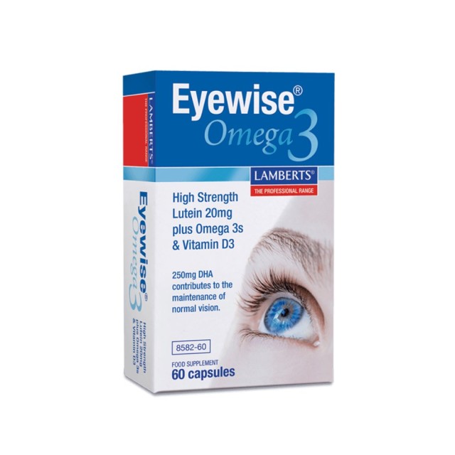 Lamberts Eyewise Omega3 60caps  (Συμπλήρωμα Διατροφής για την Υγεία των Οφθαλμών)