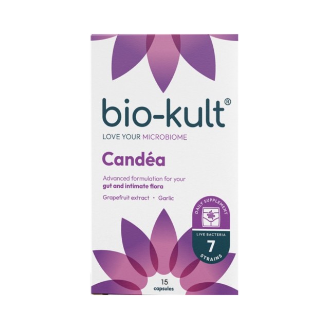 Bio-Kult Candea 15caps (Προηγμένη Φόρμουλα Προβιοτικών για την Ενίσχυση της Άμυνας του Οργανισμού Κατά της Ανάπτυξης της Candida)