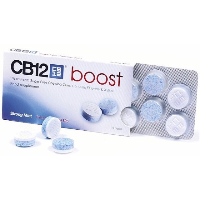 CB12 Boost Gum (Τσίχλα Για Καθαρή & Δροσερή Αναπνοή)
