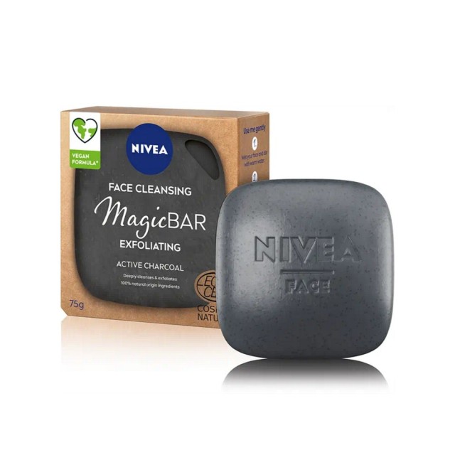 Nivea Naturally Clean Deep Cleansing Face Scrub Bar 75gr