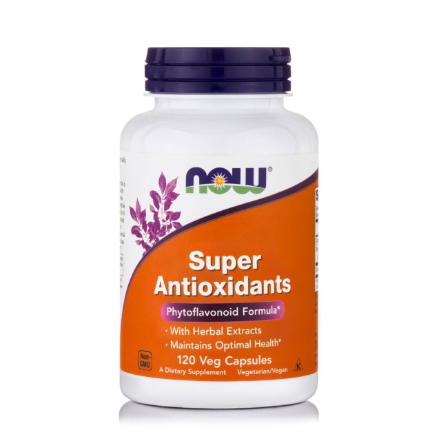 Now Foods Super Antioxidants 120caps (Συμπλήρωμα Διατροφής με Αντιοξειδωτική Δράση)