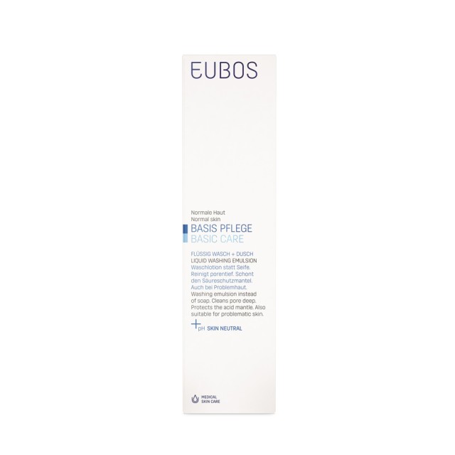 Eubos Liquid Blue 200ml (Υγρό Καθαρισμού Προσώπου και Σώματος Χωρίς Άρωμα) 