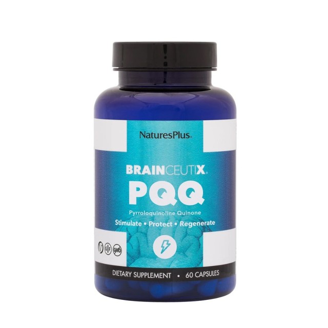 Natures Plus Brainceutix PQQ 60caps (Συμπλήρωμα Διατροφής για την Καλή Λειτουργία του Εγκεφάλου)
