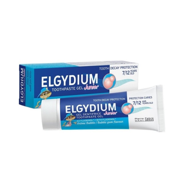 Elgydium Junior Bubble Toothpaste 50ml (Παιδική Οδοντόκρεμα για Παιδιά  7-12 Ετων)