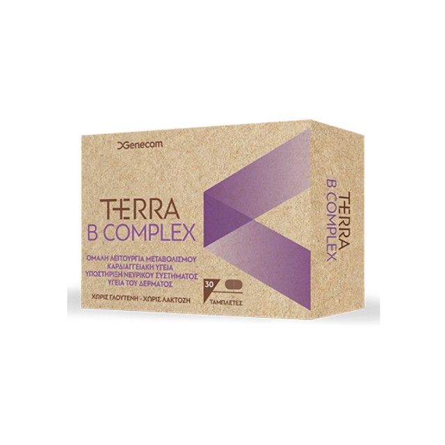 Genecom Terra B Complex 30 tabs 