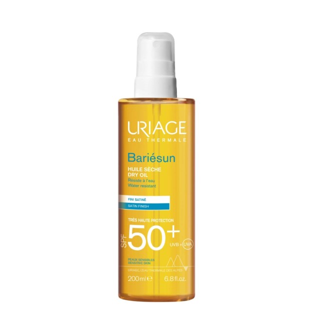 Uriage Bariesun Dry Oil SPF50+ 200ml (Αντηλιακό Ξηρό Λάδι)