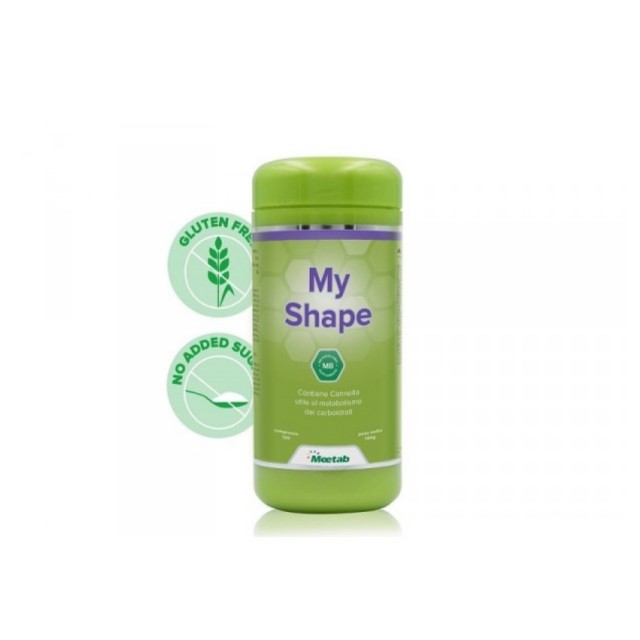 Meetab My Shape 90 caps (Πολυβιταμινούχο Συμπλήρωμα Διατροφής με Κανέλα & Καρνιτίνη για τη Φυσιολογική Λειτουργία των Μεταβολικών Διεργασιών)
