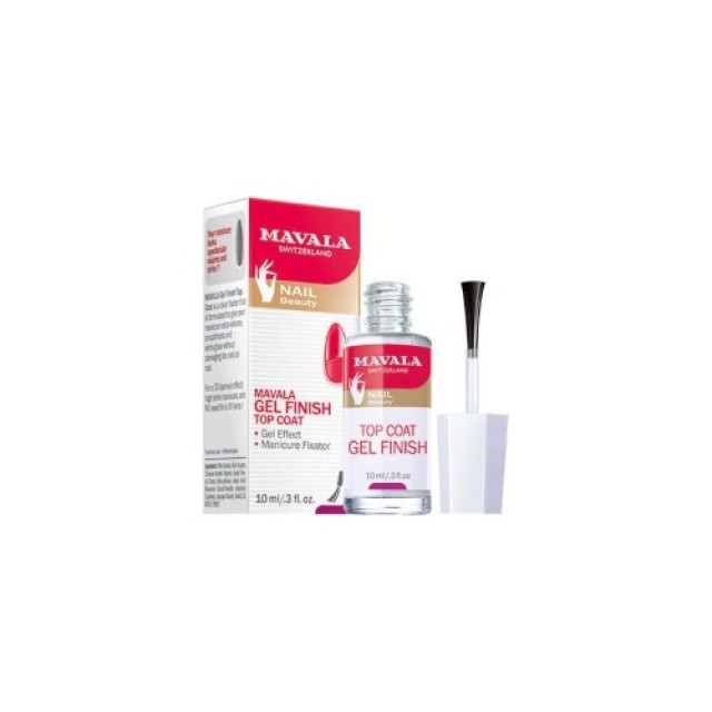 Mavala Gel Finish Top Coat 10ml (Σταθεροποιητικό Μανικιούρ για Αποτέλεσμα Τύπου Τζελ)