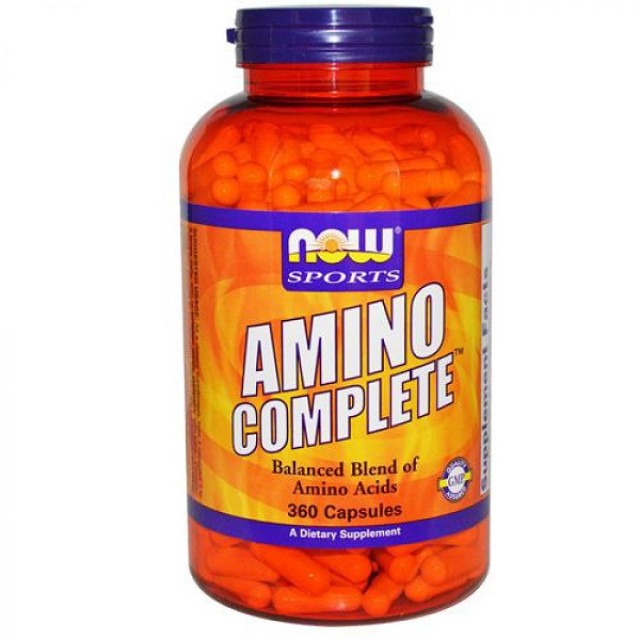 Now Sports Amino Complete 750 360caps (Συμπλήρωμα Διατροφής Αμινοξέων)