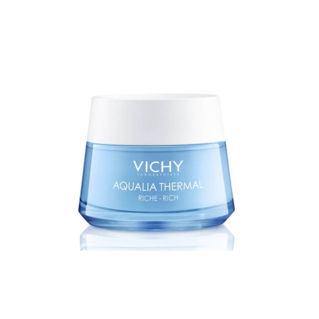 Vichy Aqualia Thermal Rich Moisturising Day Cream 50ml (Ενυδατική Κρέμα Προσώπου Πλούσιας Υφής για Ξηρή/Πολύ Ξηρή Επιδερμίδα) 