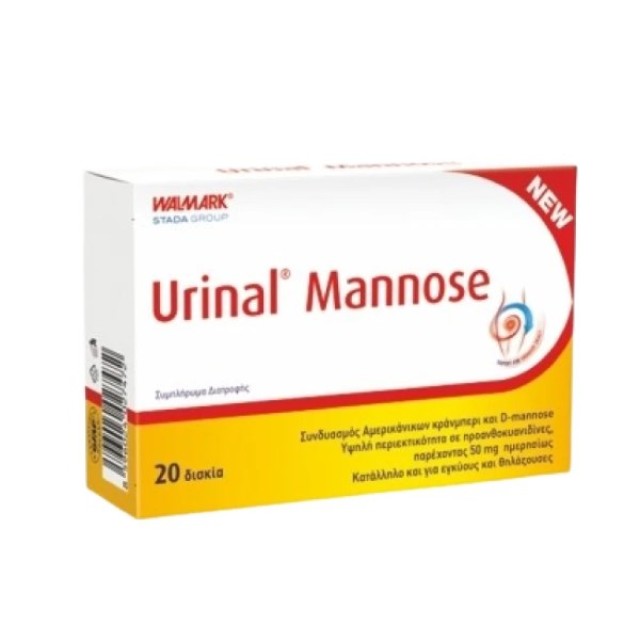 Urinal Mannose 20tabs