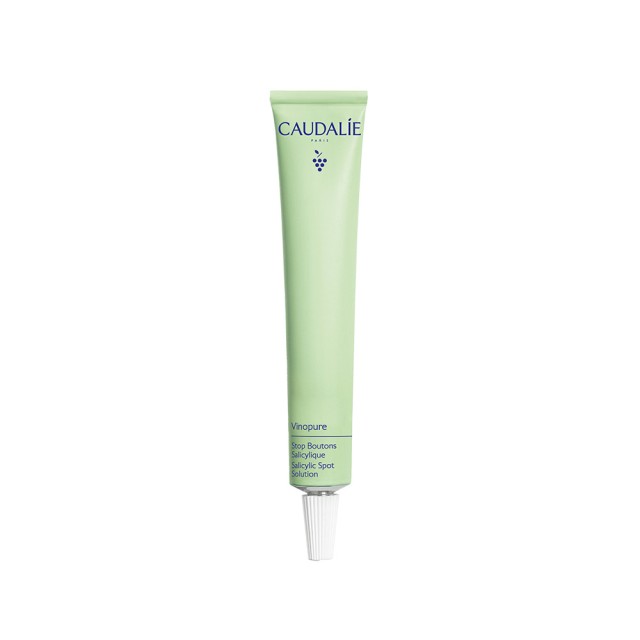 Caudalie Vinopure Salicylic Spot Solution 15ml (Τοπική Φροντίδα Κατά των Ατελειών)