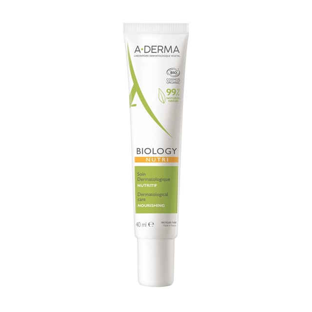 A Derma Biology Nutri Dermatological Nourishing Care 40ml (Δερματολογική Φροντίδα Εντατικής Θρέψης γ