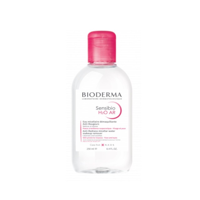 Bioderma Sensibio H2O AR 250ml (Εξειδικευμένο Δερματολογικό Νερό Καθαρισμού για την Ευαίσθητη Δυσανε