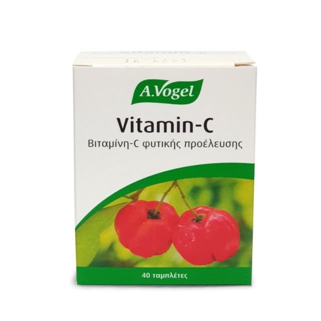 A.Vogel Vitamin C 40tabs (Βιολογική 100% Απορροφήσιμη Βιταμίνη C)
