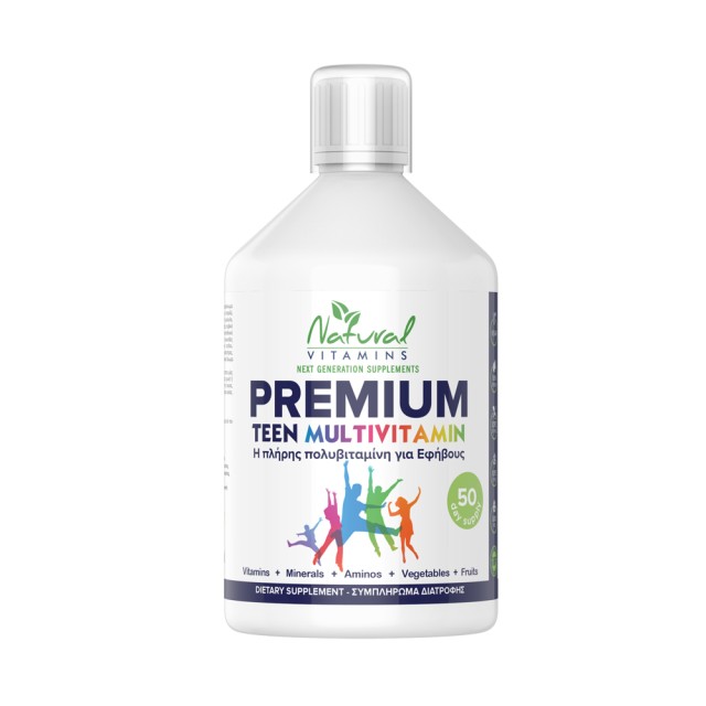 Natural Vitamins Premium Teen Multivitamin 500ml 