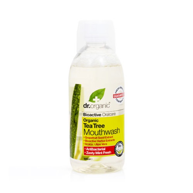 Dr.Organic Tea Tree Mouthwash 500ml