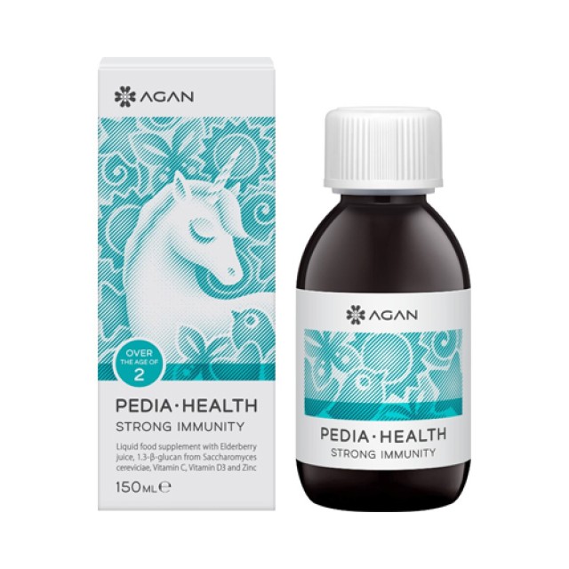 Agan Pedia Health Strong Immunity Syrup 150ml (Ενίσχυση της Άμυνας του Οργανισμού - Προστασία από Ιώσεις & Κρυολογήματα - Κατάλληλο & για Παιδιά) 