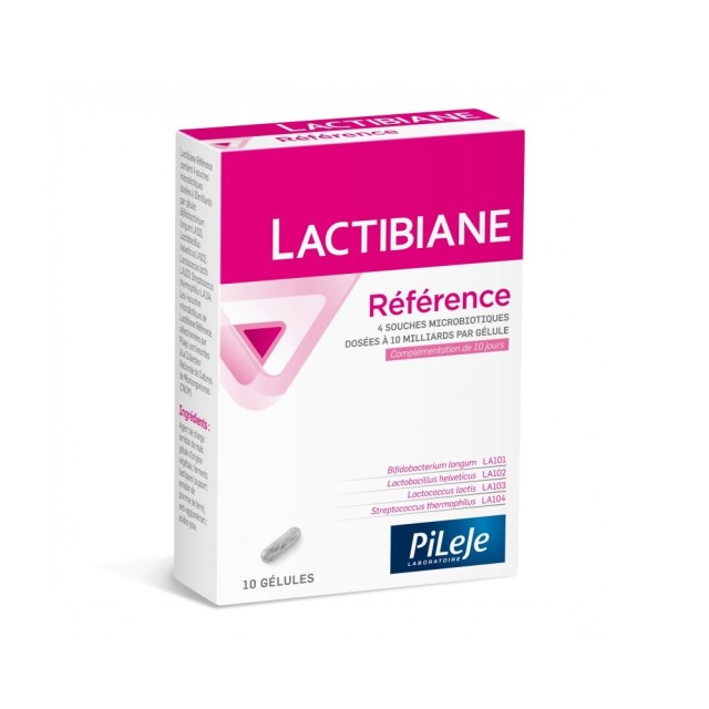 Pileje Lactibiane Reference 10caps (Συμπλήρωμα Διατροφής για Σύνδρομο Ευερέθιστου Εντέρου σε Συνδυασ