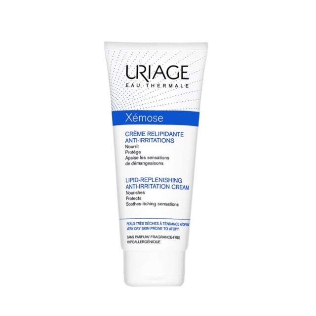 Uriage Xémose Lipid Replenishing Anti-Irritation Cream 200ml (Κρέμα Kατά των Eρεθισμών για Ξηρή Επιδερμίδα με Τάση για Ατοπία)