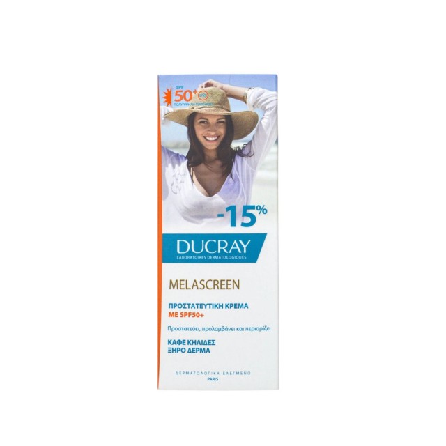 Ducray Melascreen Protective Anti-Spots Rich Cream SPF50+ 50ml (Αντηλιακή Κρέμα Κατά των Κηλίδων για