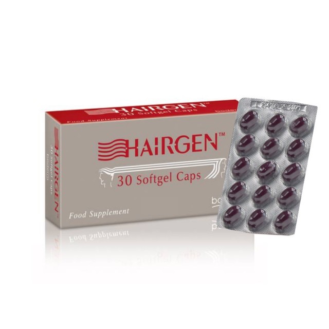 Boderm Hairgen Softgel 30caps (Συμπλήρωμα Διατροφής για Υγιή Μαλλιά) 